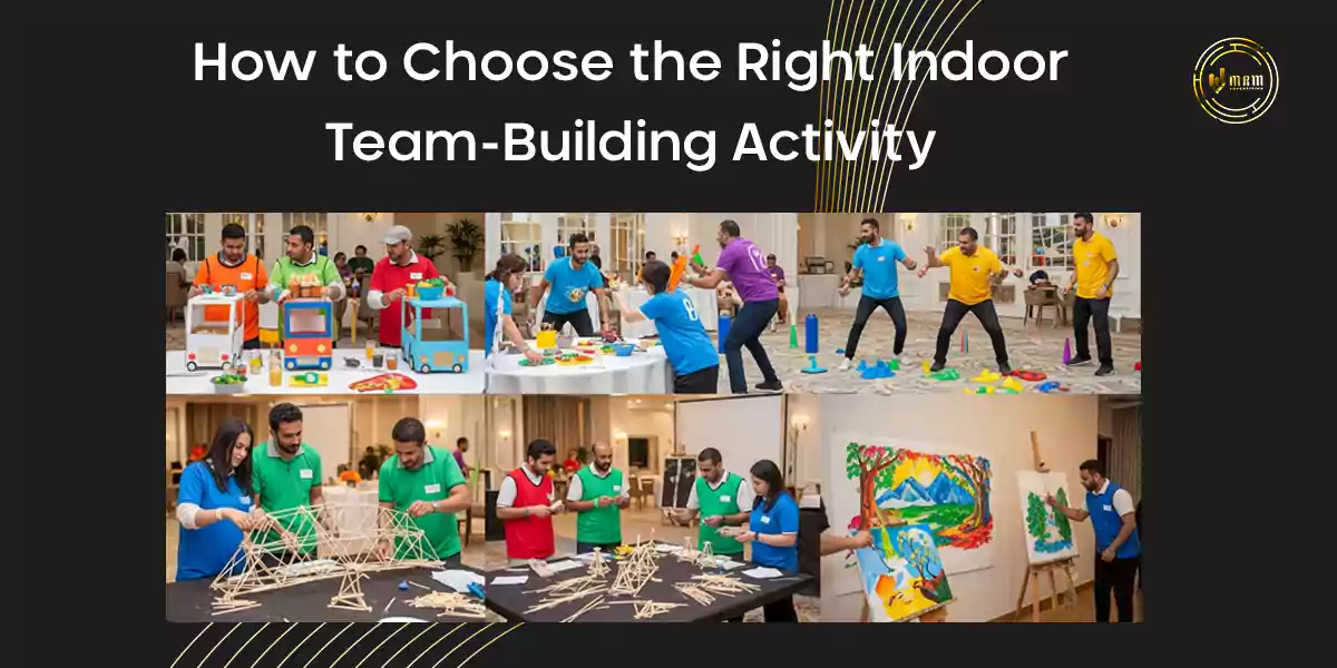 How to Choose the Right Indoor Team-Building Activity 