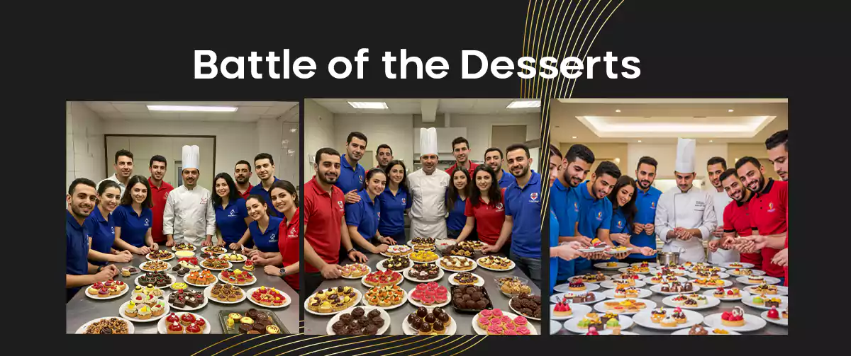 Battle of the Desserts sweet-themed indoor team competition in Dubai